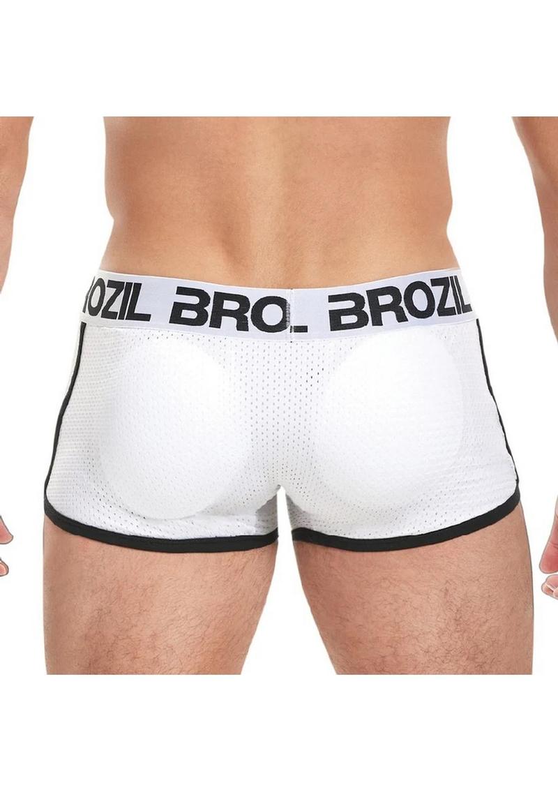 Brozil Ultra Glute and Bulge Enhancing Mesh Trunk