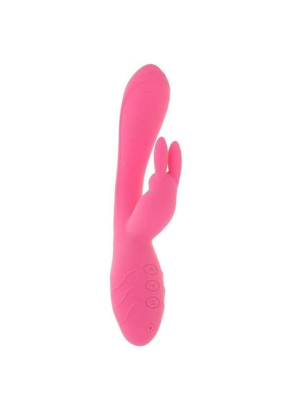 Bunny Kisses Rechargeable Silicone Rabbit Vibrator - Pink