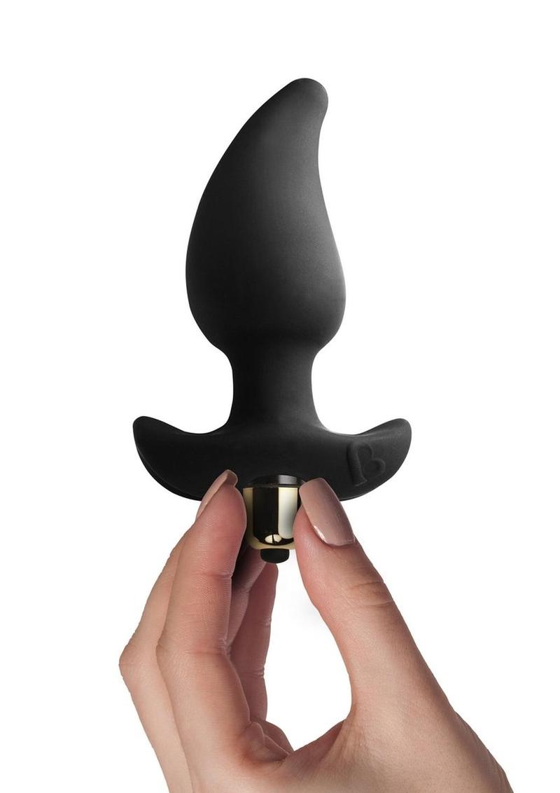 Butt Quiver Vibrating Silicone Butt Plug