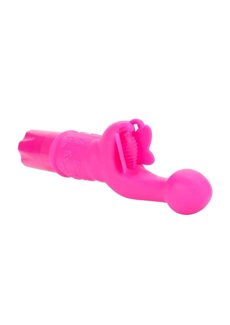 Butterfly Kiss Silicone Vibrator - Pink