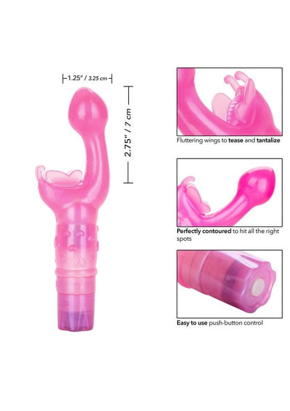 Butterfly Kiss Vibrator - Pink