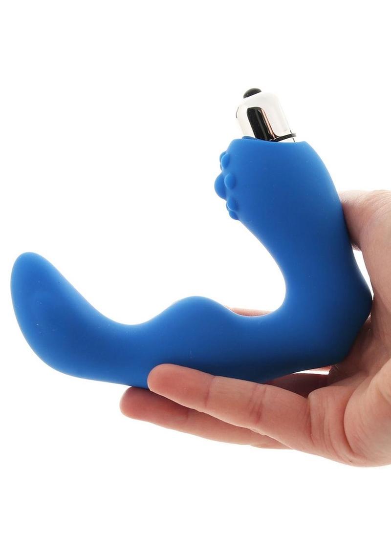 Butts Up Silicone P-Spot Prostate Massager - Blue