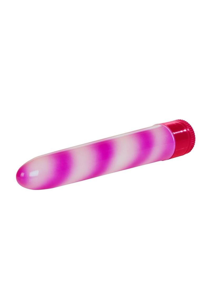 Calexotics Candy Cane 6in Waterproof - Pink