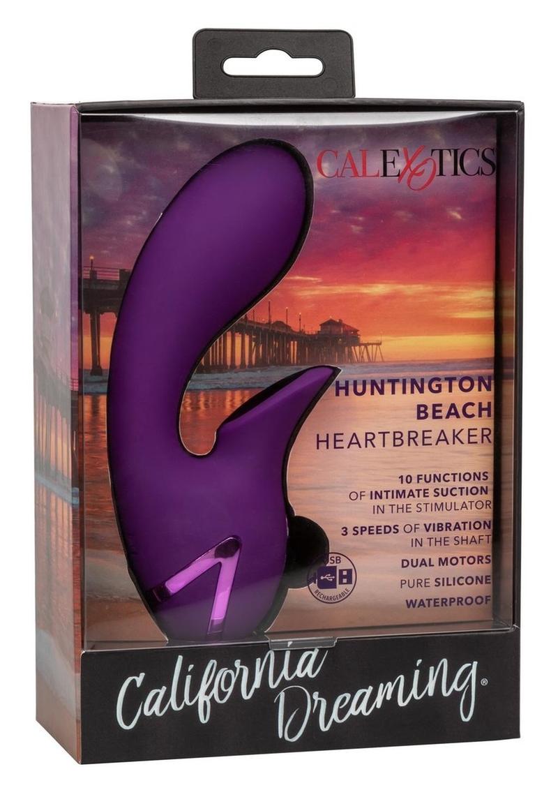 California Dreaming Huntington Beach Heartbreaker Rechargeable Silicone Stimulator