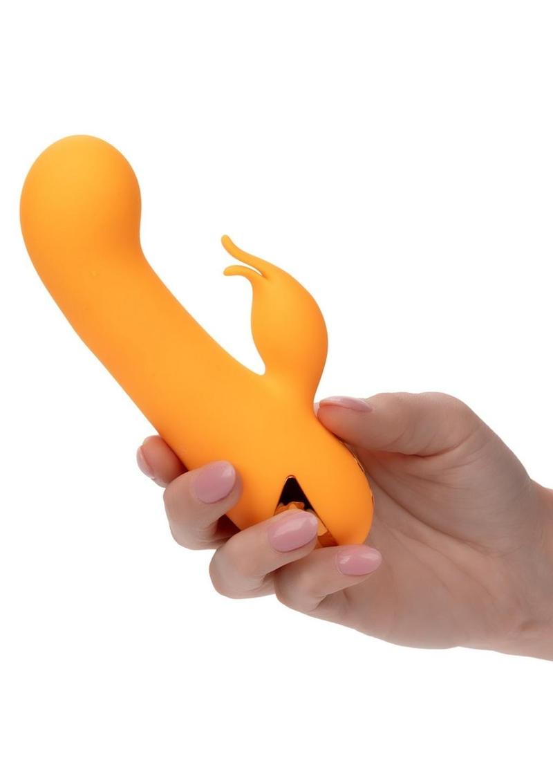 California Dreaming Montecito Muse Rechargeable Silicone Dual Vibrator