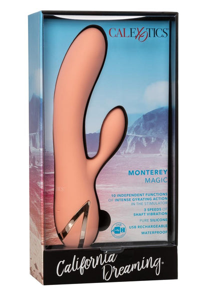 California Dreaming Monterey Magic Silicone Rechargeable Rabbit Vibrator