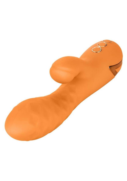 California Dreaming Newport Beach Babe Rechargeable Silicone Thumping Vibrator