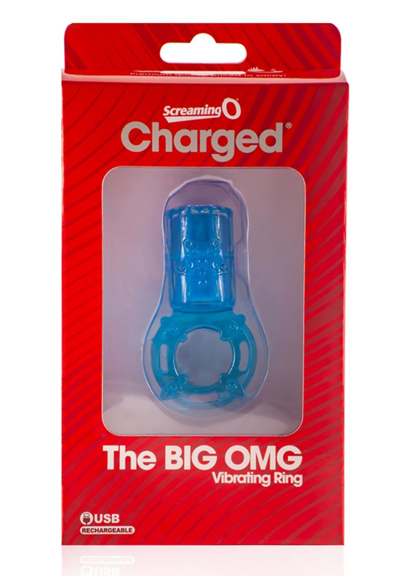 Charged Big Omg Vibrating Ring USB Rechargeable Waterproof