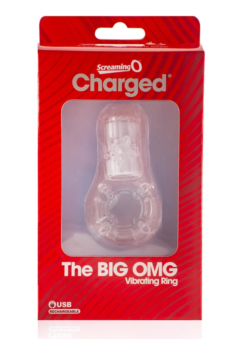 Charged Big Omg Vibrating Ring USB Rechargeable Waterproof