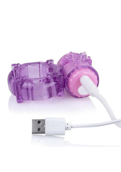 Charged Bigo Rechargeable Waterproof Vibrating Cock Ring