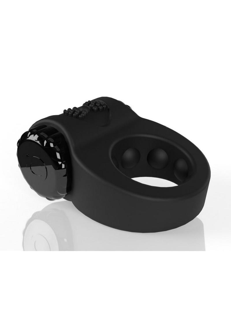 Charged Bigo Ritz Rechargeable Vibe Ring - Black