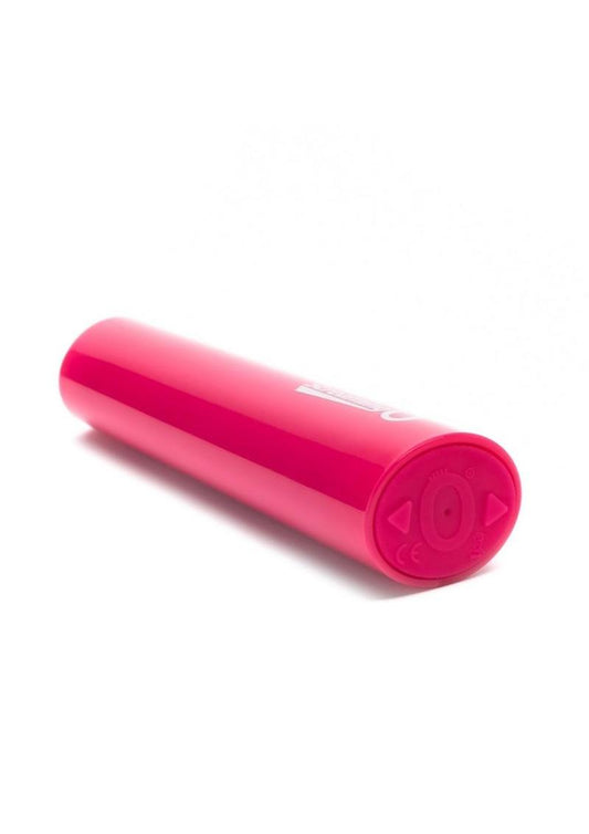 Charged Positive Angle USB Rechargeable Waterproof Multi Speed Vibrator - Pink