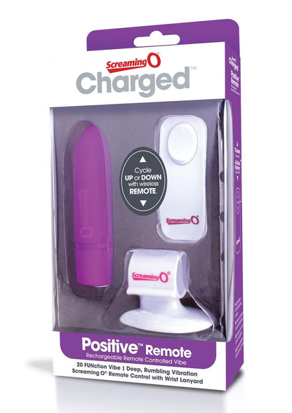 Charged Positive Wireless Remote Control USB Rechargeable Vibe Waterproof