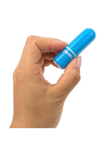 Charged Vooom Rechargeable Waterproof Bullet Vibrator - Blue