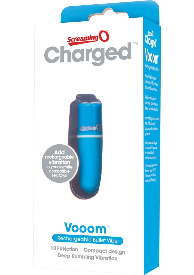 Charged Vooom Rechargeable Waterproof Bullet Vibrator