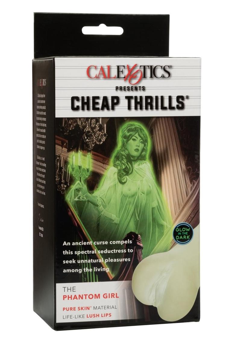 Cheap Thrills The Phantom Girl Masturbator - Pussy - Glow In The Dark/Green