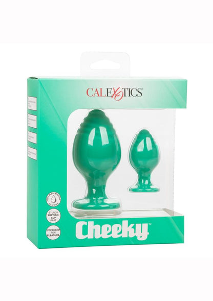 Cheeky Silicone Textured Anal Plugs