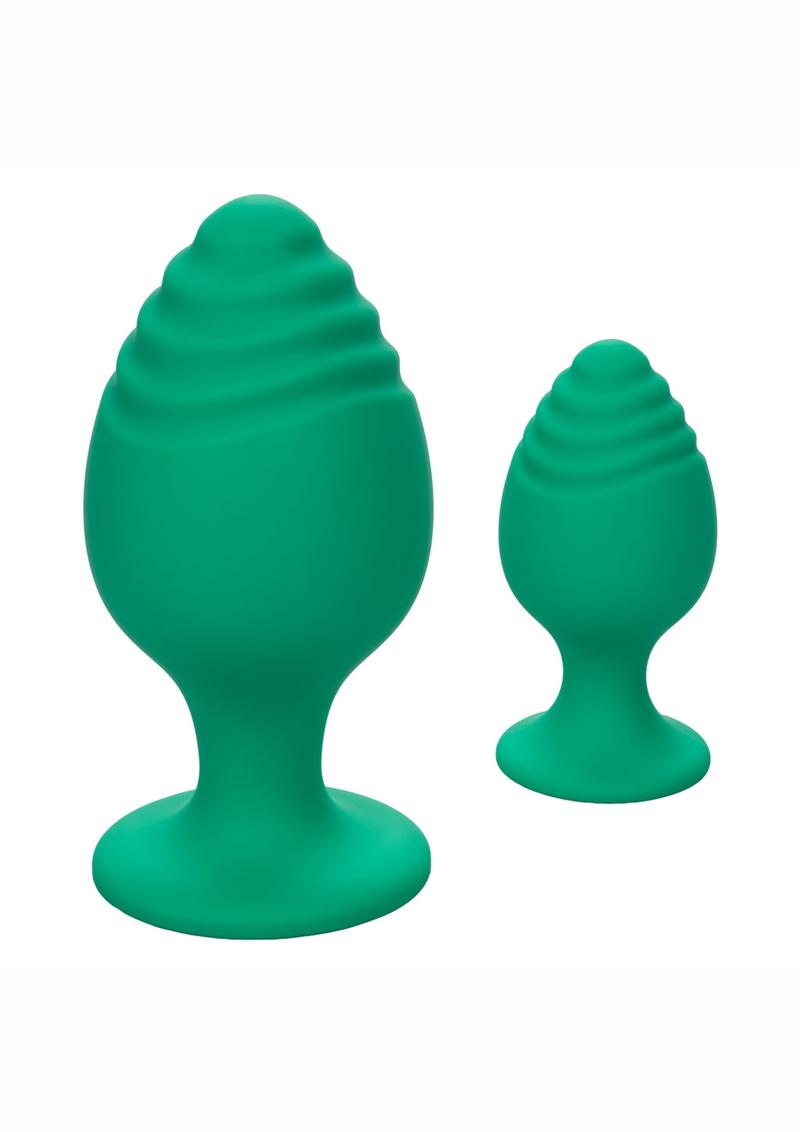 Cheeky Silicone Textured Anal Plugs