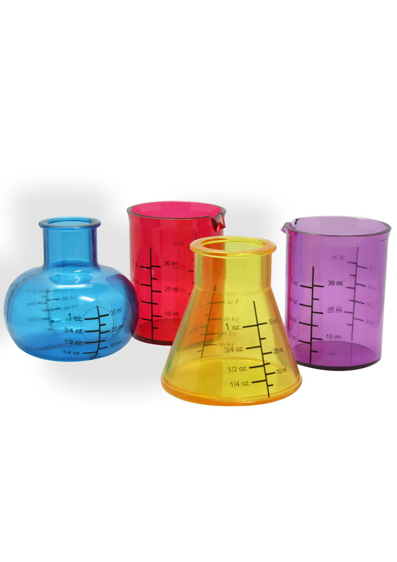 Chemistry Shot Glass - Assorted Colors - Set