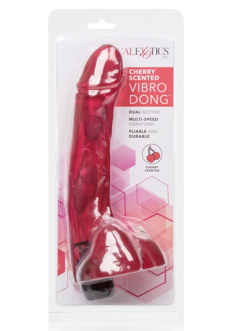 Cherry Scented Vibro Dong Multi Speed Vibrating