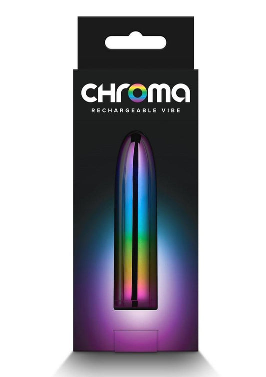 Chroma Petite Bullet Rechargeable Vibrator - Multicolor