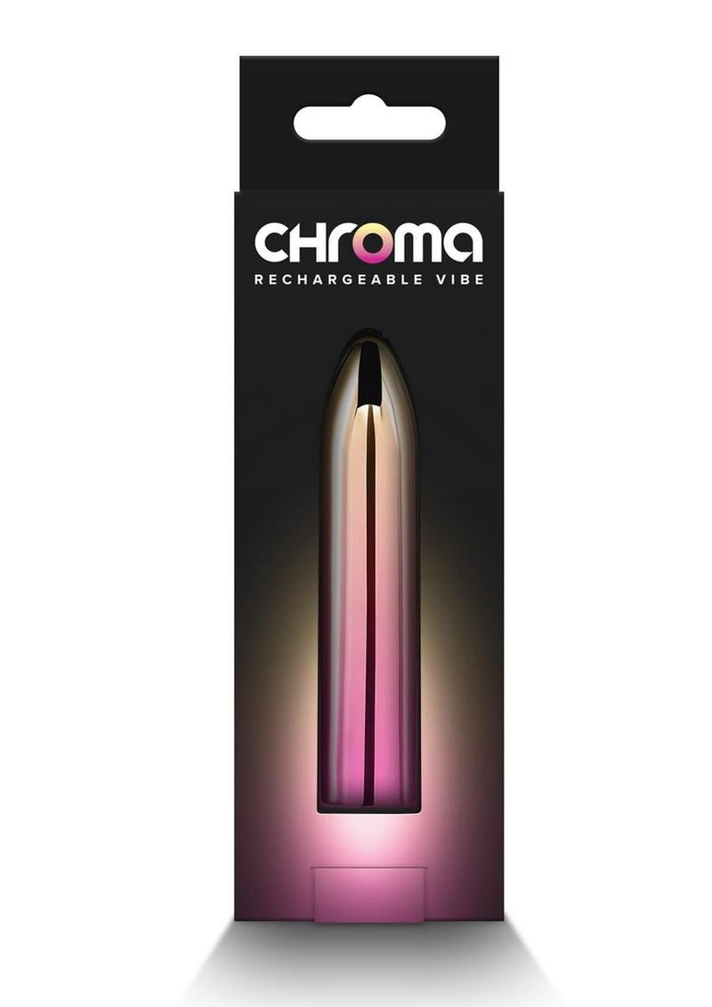 Chroma Sunrise Rechargeable Vibrator - Multicolor - Medium