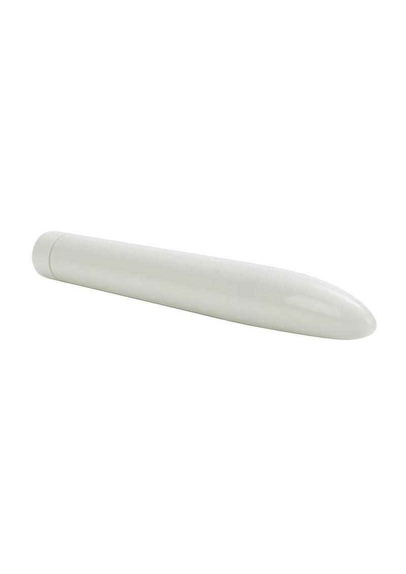 Classic Maxi Mystique Vibrator - Ivory/White