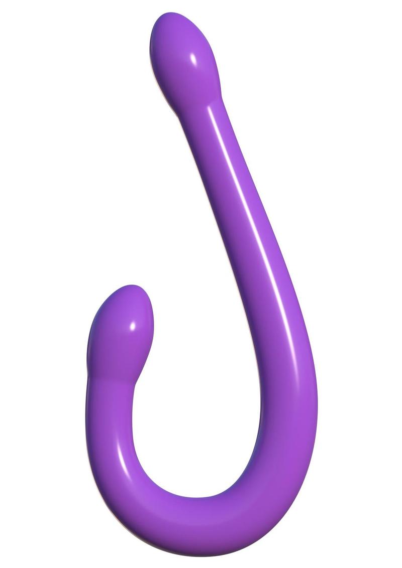 Classix Double Whammy Double Dildo - Purple - 17.25in