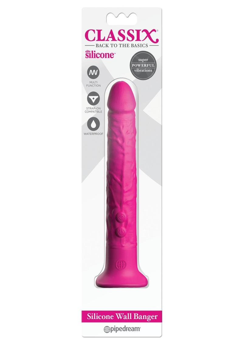 Classix Wall Banger 2.0 Silicone Vibrating Dildo