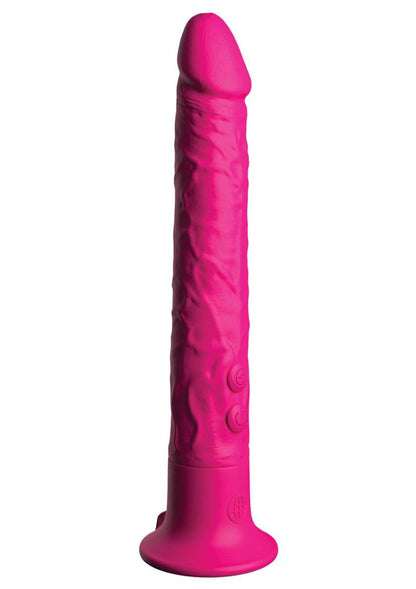 Classix Wall Banger 2.0 Silicone Vibrating Dildo - Pink - 7.7in