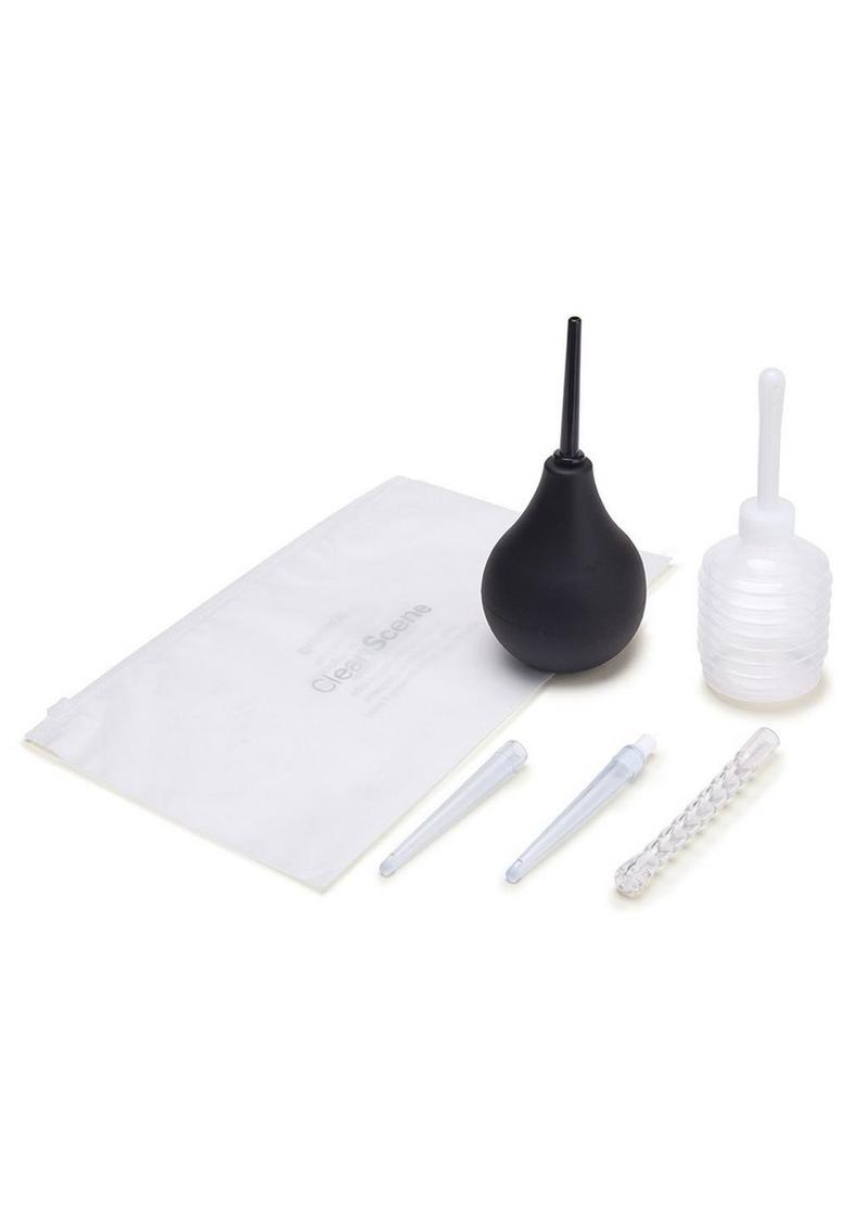 Cleanscene Anal Douche Set with Flexible Tip Head