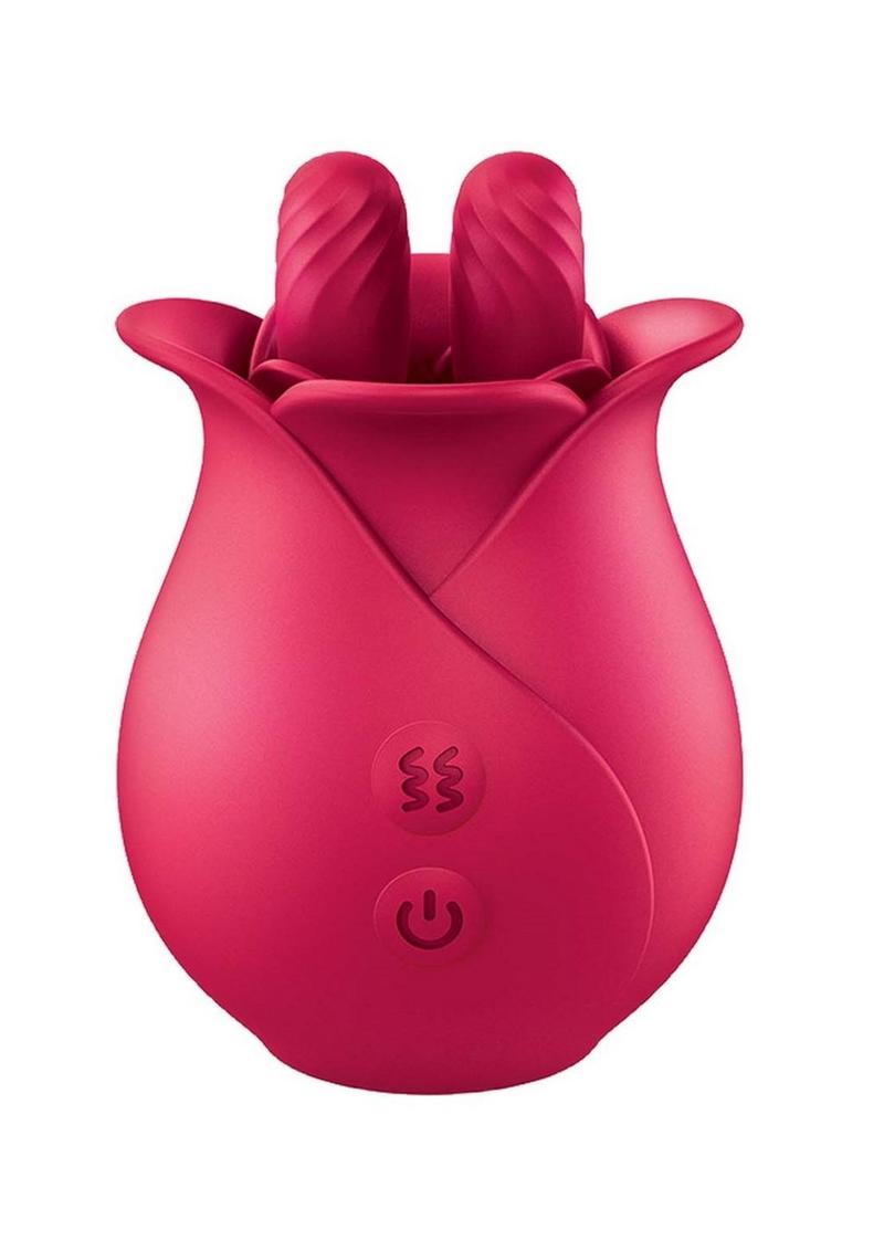 Clit-Tastic Tulip Rechargeable Silicone Finger Massager