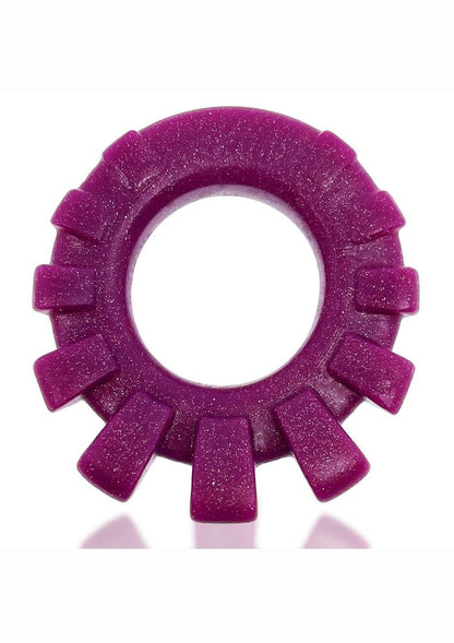 Cock Lug Lugged Cock Ring - Plum/Purple