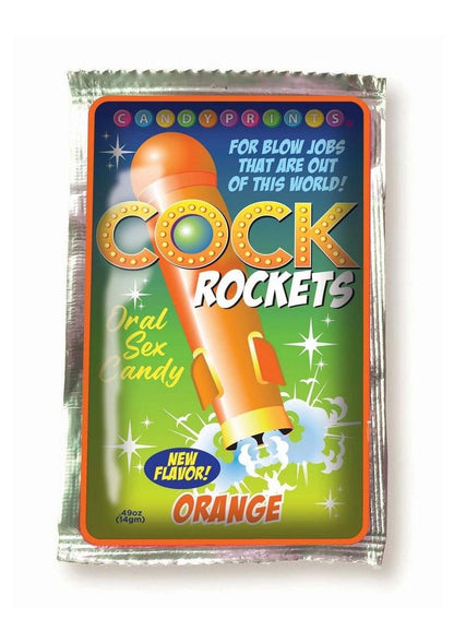 Cock Rockets Oral Sex Candy - Orange