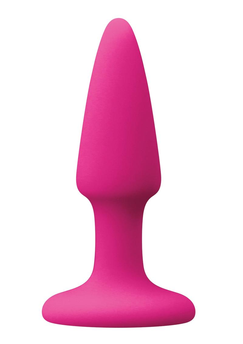 Colours Pleasure Plug Silicone Butt Plug - Mini - Pink - XSmall