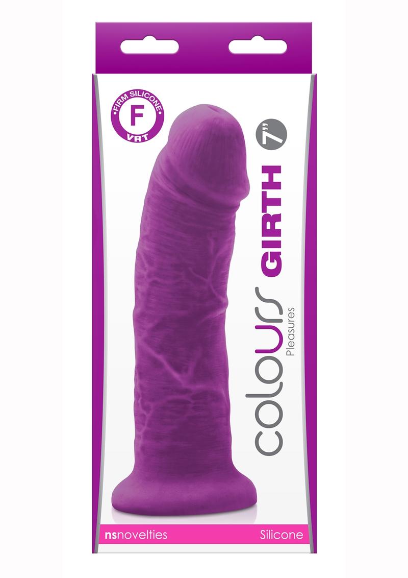 Colours Girth Silicone Dildo