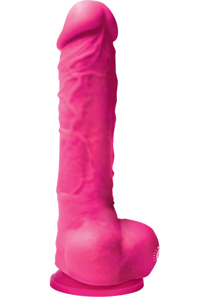 Colours Pleasures Silicone Dildo - Pink - 5in