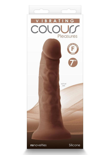 Colours Pleasures Silicone Vibrating Dildo