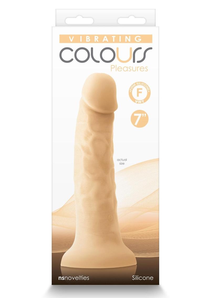 Colours Pleasures Silicone Vibrating Dildo