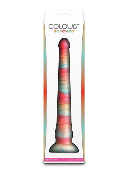 Colours Stacked Silicone Dildo