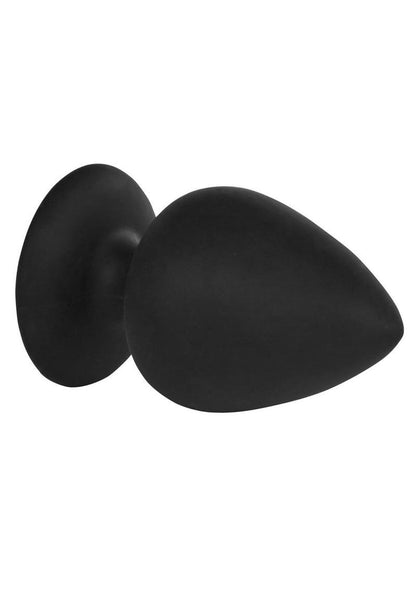 Colt Big Boy Silicone Butt Plug - Black - Large