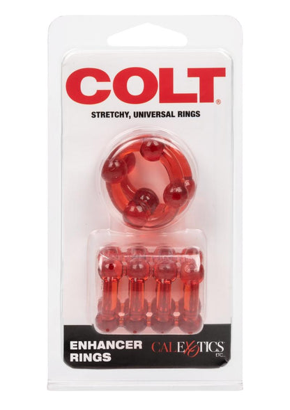 Colt Enhancer Rings Cock Rings - Red