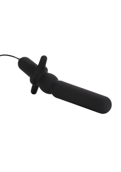 Colt Power Anal-T Vibrating Butt Plug with Remote Control - Black