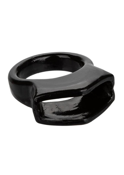 Colt Snug Grip Dual Support Cock Ring Scrotum Support - Black