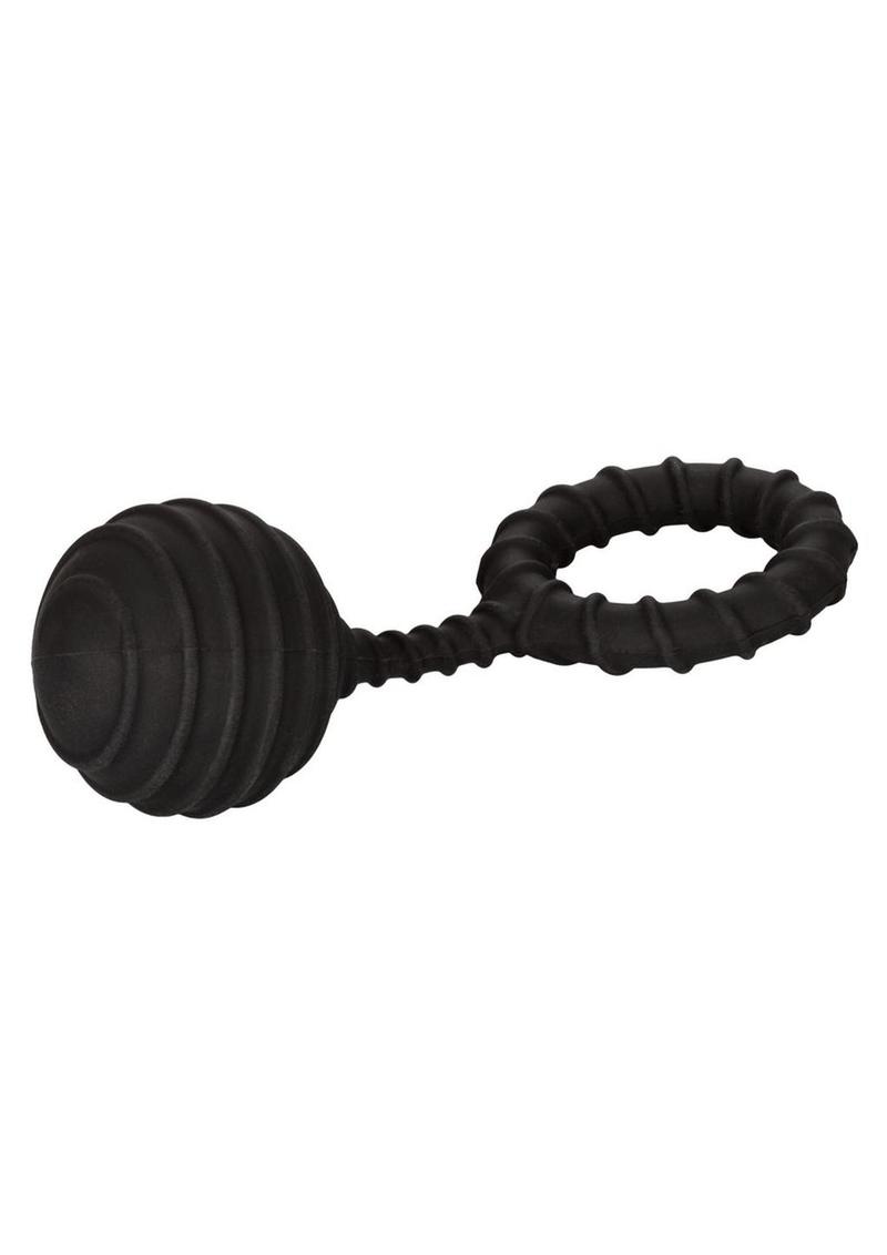 Colt Weighted Ring Large Silicone - Black - Large