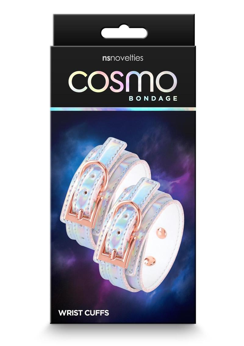 Cosmo Bondage Wrist Cuffs - Multicolor/Rainbow