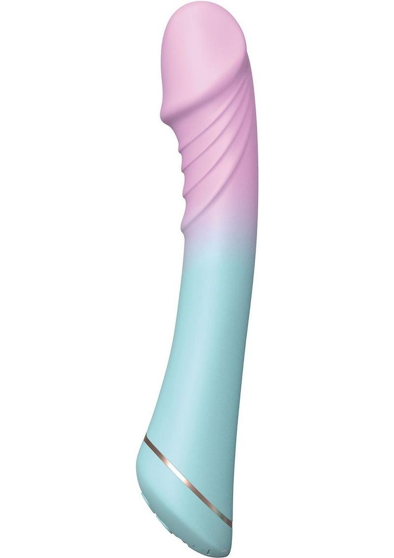 Cotton Candy Flufferella Rechargeable Silicone Vibrator