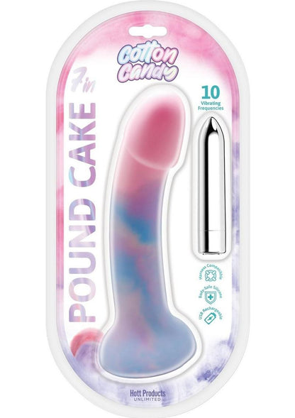 Cotton Candy Pound Cake Rechargeable Silicone Dong