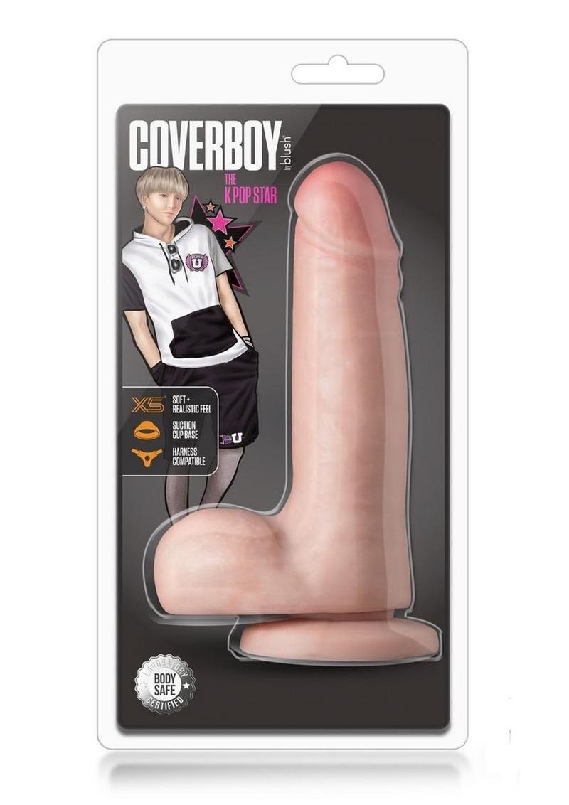 Loverboy K Pop Star Dildo - Vanilla - 7.25in