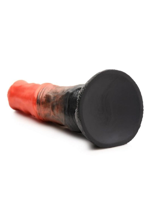 Creature Cocks Centaur Silicone Dildo - Black/Red